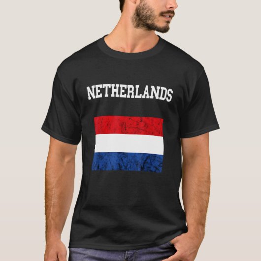 Netherlands Dutch Pride Dutch Roots Holland Nederl T-Shirt (Vorderseite)