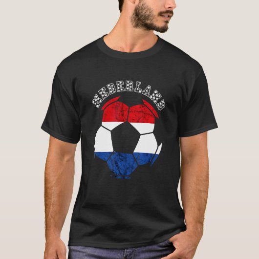 Netherlands Dutch Pride Nederland Dutch Soccer Hol T-Shirt (Vorderseite)