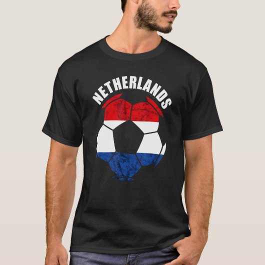 Netherlands Dutch Pride Netherlands Soccer Player  T-Shirt (Vorderseite)