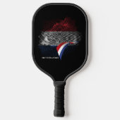 Netherlands flag pickleball schläger (Rückseite)