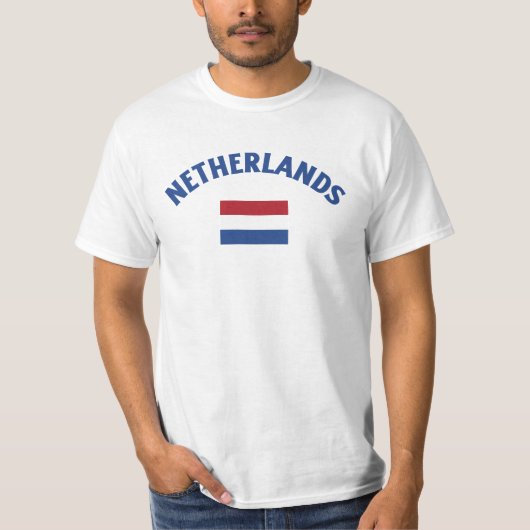 Netherlands Flag T-Shirt (Vorderseite)