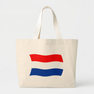 Netherlands Flag Tote Bag Jumbo Stoffbeutel