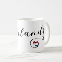 Netherlands Heart Tasse, Dutch