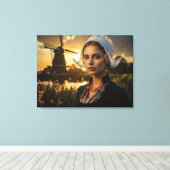 NETHERLANDS - OIL PAINTING - AI LEINWANDDRUCK (Insitu (Holzboden))