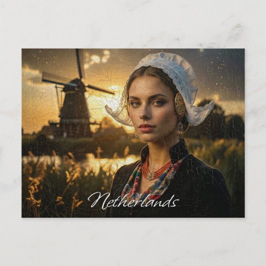 NETHERLANDS - OIL PAINTING - AI POSTKARTE (Vorderseite)