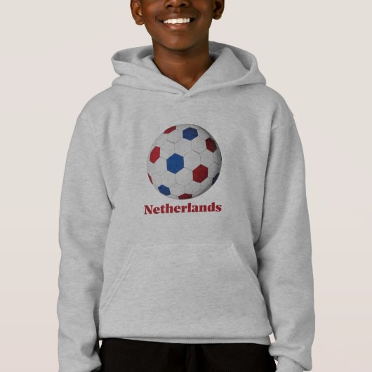 Netherlands Soccer Hoodie (Vorderseite)