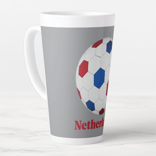 Netherlands Soccer Milchtasse (Linke Ecke)