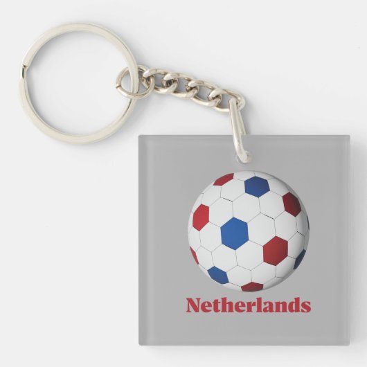 Netherlands Soccer Schlüsselanhänger (Vorderseite)