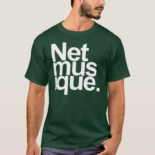 netmusique II T-Shirt (Vorderseite)