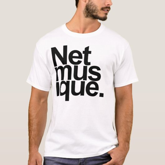 netmusique T-Shirt (Vorderseite)