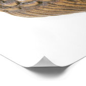 Netsuke geschnitzt in Form einer Meerjungfrau Poster (Ecke)