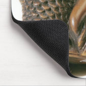 Netsuke schnitzte in Form einer Meerjungfrau Mousepad (Ecke)