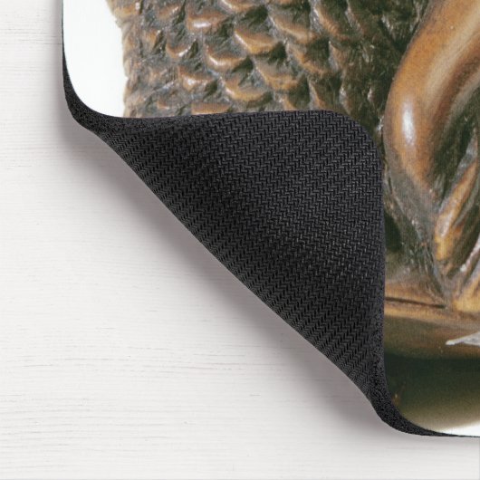 Netsuke schnitzte in Form einer Meerjungfrau Mousepad (Ecke)