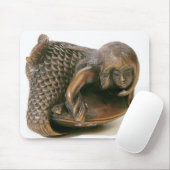 Netsuke schnitzte in Form einer Meerjungfrau Mousepad (Mit Mouse)