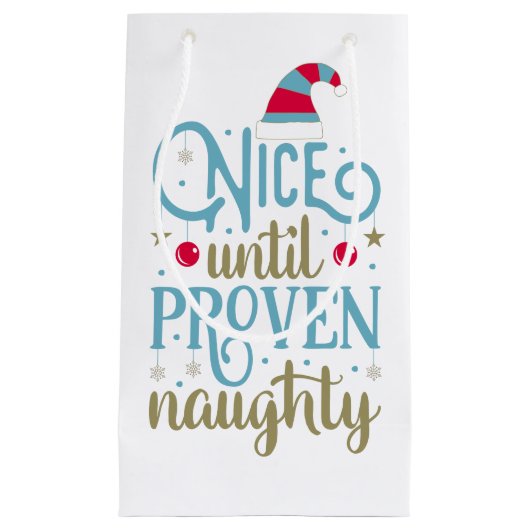 Nett bis nachgewiesene freche Geschenk-Tasche des Kleine Geschenktüte (Vorderseite)