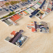 Nett, Frankreich-Küstenlinien-Aquarell Puzzle (Seite)