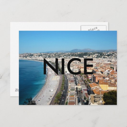 nett, FRANKREICH Postkarte (Vorne/Hinten)