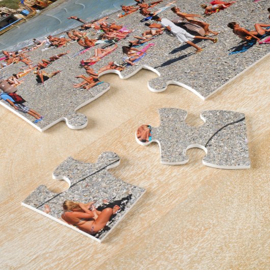 Nett. Französisches Riviera Puzzle (Seite)