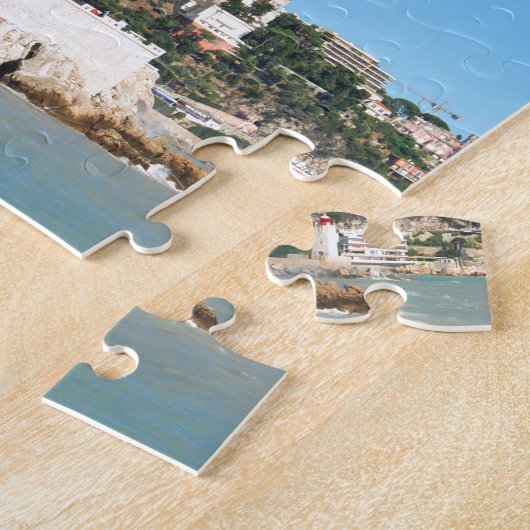 Nett. Französisches Riviera Puzzle (Seite)