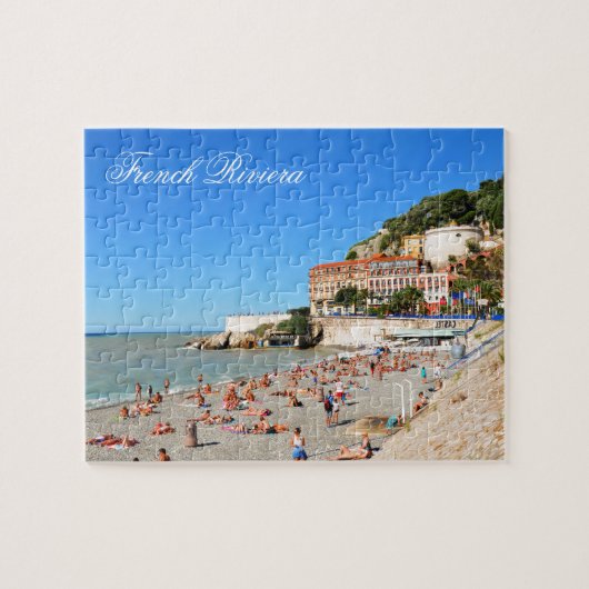 Nett. Französisches Riviera Puzzle (Horizontal)