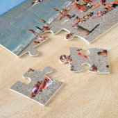 Nett. Französisches Riviera Puzzle (Seite)