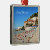 Nett. Französisches Riviera Silbernes Ornament (Rechts)
