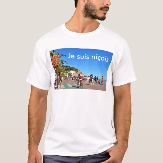 Nett. Französisches Riviera T-Shirt (Vorderseite)