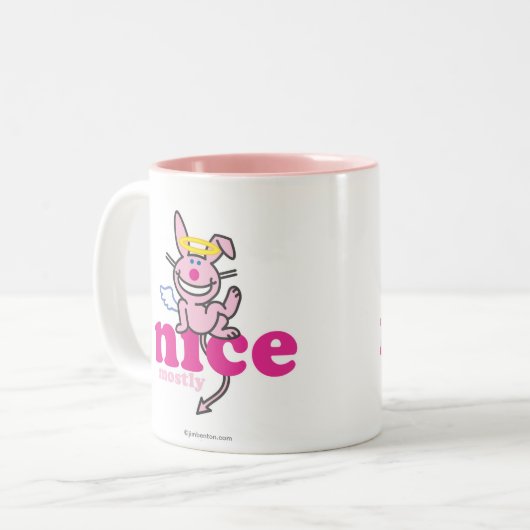 Nett größtenteils zweifarbige tasse (Vorderseite Links)