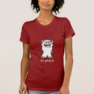 Nett, Sie zerfressend - Cartoon-Monster T-Shirt