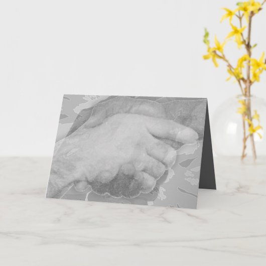 Nett, Sie zu treffen Karte (Gelbe Blume)