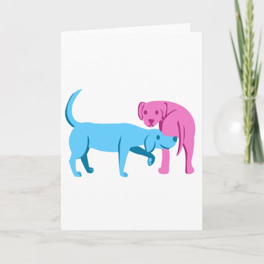 Nett, Sie zu treffen Karte (Vorderseite)