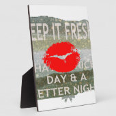 Nett und perfekt Save the Date Fotoplatte (Seite)