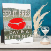 Nett und perfekt Save the Date Fotoplatte (Seite)