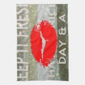 Nett und perfekt Save the Date Handtuch (Vertikal)