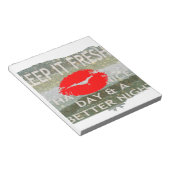 Nett und perfekt Save the Date Notizblock (angewinkelt)