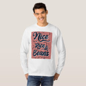 nett wie Reisbohnen T-Shirt (Vorne ganz)