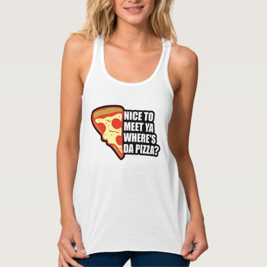 Nett, Ya zu treffen Tank Top (Vorderseite)