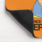 Nett zu sein ist überbewertet - mürrisch alte Dame Mousepad (Ecke)