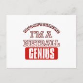 Nettballgenie Postkarte (Vorderseite)