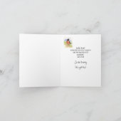 Nette Amerikaner-Robin-Aquarell-Bibel-Schrift Karte (Innenseite)