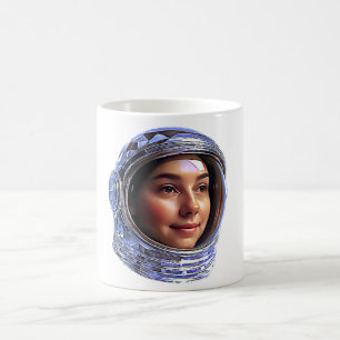 Nette Astronaut Kaffeetasse