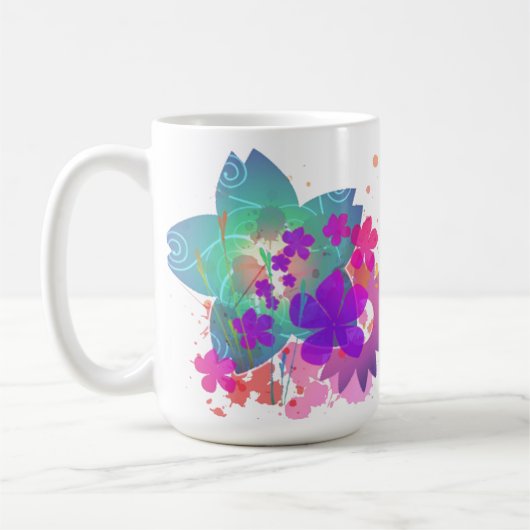 Nette aufmunternde guter Morgen-Tasse Kaffeetasse (Links)