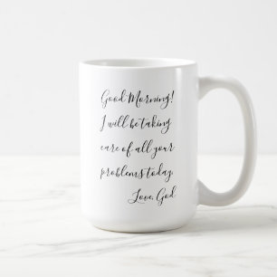 Nette aufmunternde guter Morgen-Tasse Kaffeetasse