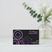 Nette DJ-Musikindustrie Karte (Stehend Vorderseite)