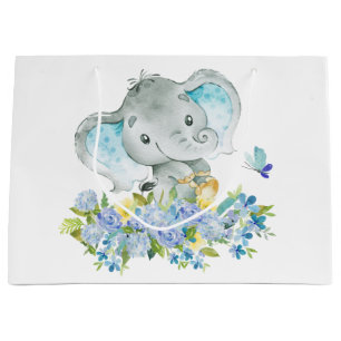 Nette Elefant-Babyparty-Geschenk-Tasche Große Geschenktüte