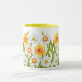 Nette Frühlings-Narzissen-Wecker-Tasse Tasse (Zentrum)