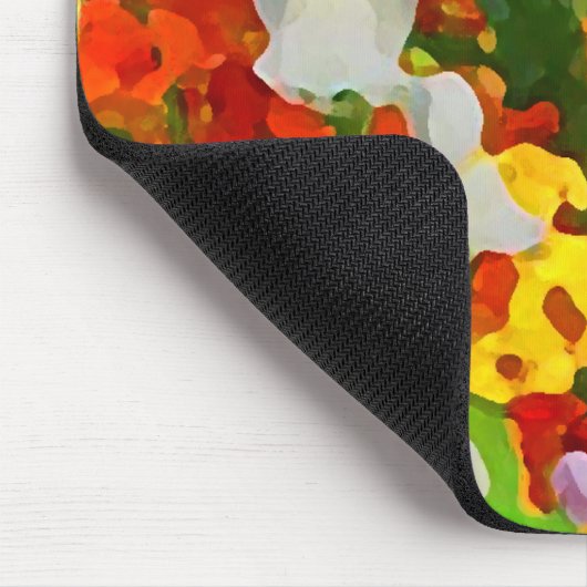 Nette Garten-Farben Mousepad (Ecke)