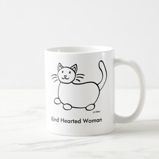 Nette Hearted Frauen-Kaffee-Tasse Kaffeetasse (Rechts)