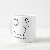 Nette Hearted Frauen-linkshändige Kaffee-Tasse Kaffeetasse (Vorderseite Links)