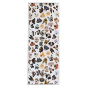 Nette Illustration mit Hunden Geschenktüte Für Weinflaschen (Vorderseite)